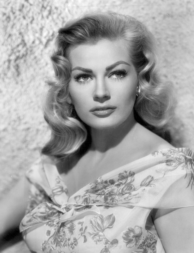 anita ekberg, swedish actress, 1950s sex symbol, miss sweden, model, 1950s movies, 1960s movies, pin up girl, anita ekberg 1956 poster