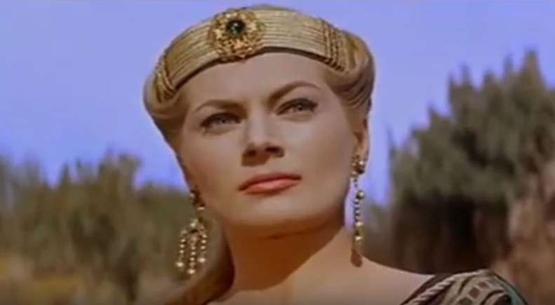 anita ekberg, swedish actress, 1950s sex symbol, miss sweden, model, 1950s movies, sheba and the gladiator, pin up girl, anita ekberg 1959