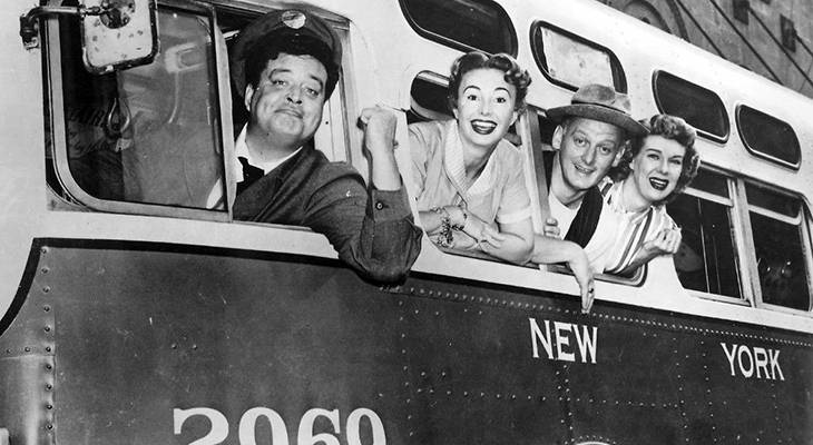 the honeymooners 1955 cast, 1950s tv sitcoms, jackie gleason, audrey meadows, art carney, joyce randolph, 1950s television shows