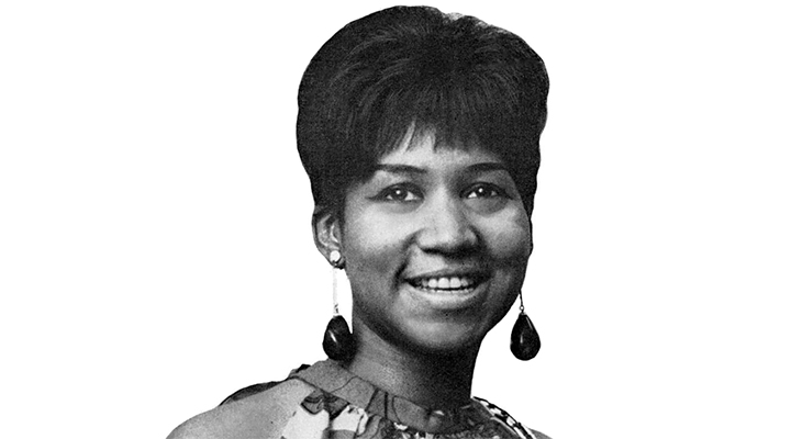 aretha franklin 19697, african american soul singer, rock and roll hall of fame, grammy awards, i say a little prayer for you, respect, i knew you were waiting for me, you make me feel like a natural woman, aretha franklin younger