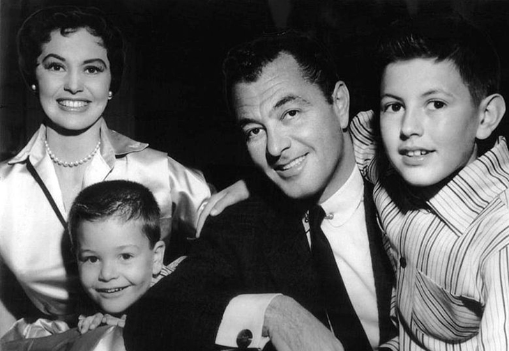 cyd charisse 1956, husband tony martin, son tony martin jr, son nicky charisse, cyd charisse family 1956, tony martin children