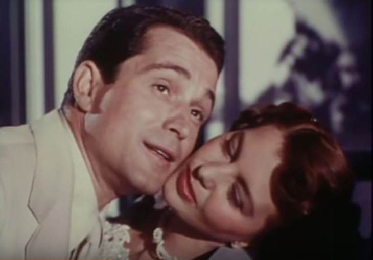 cyd charisse 1948, perry como, 1940s movie musicals, words and music