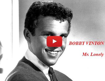 bobby vinton 1964, mr lonely, youtube music video