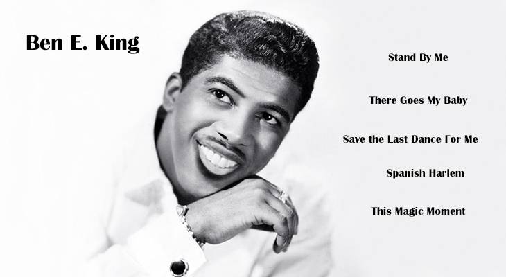 ben e king, african american singer, r and b, soul music, vocal group hall of fame, the drifters, rock and roll hall of fame, hit songs, stand by me, save the last dance for me, there goes my baby, this magic moment, spanish harlem, 1950s, 1960s