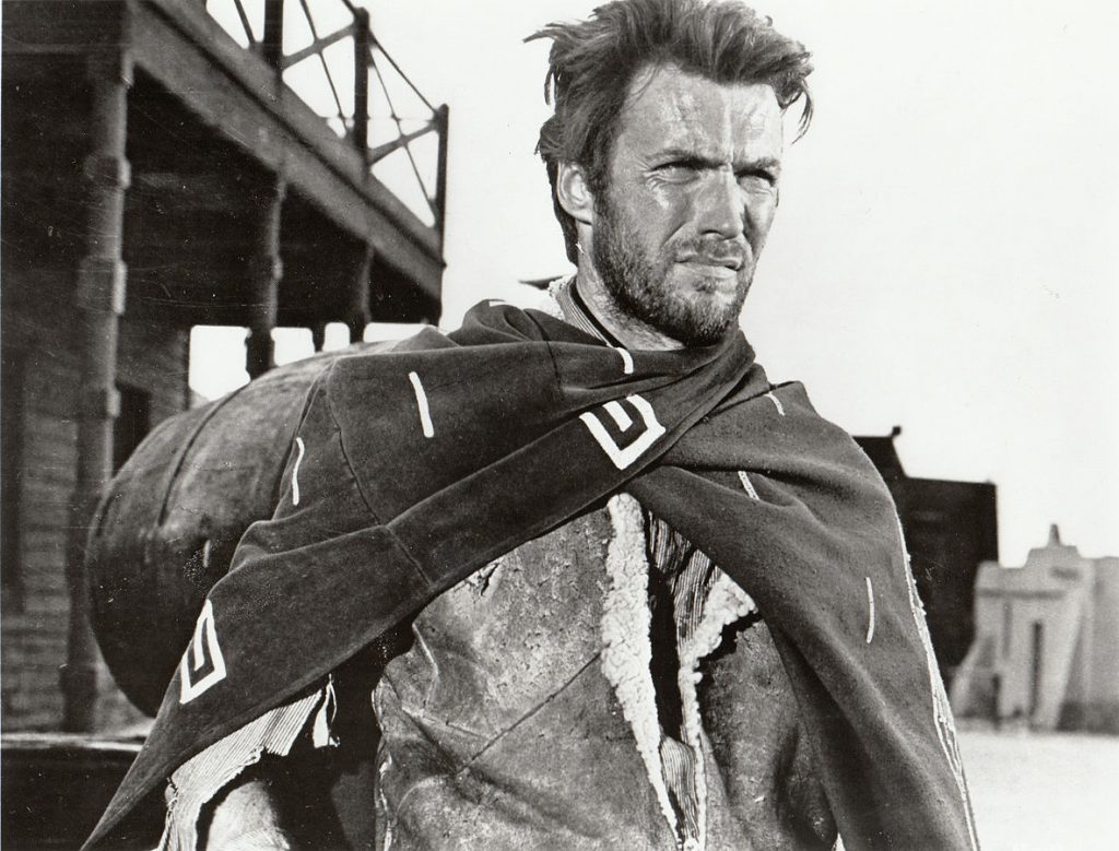 clint eastwood 1964, american actor, 1960s movies, 1960s western films, spaghetti westerns, sergio leone director, a fistful of dollars, black hat