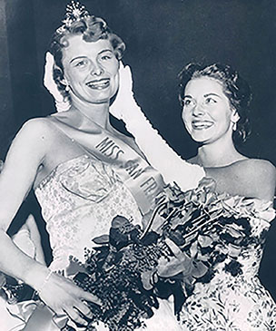 lee meriwether 1955, miss america 1955, nee lee ann meriwether, american actress, 1950s beauty pageants, 1955 miss san francisco, jeanne cassey