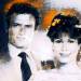 knots landing, 1980s tv shows, soap operas, dallas spin off, kevin dobson, american actor, mack mackenzie, michele lee, actress, karen fairgate mackenzie, painting, 