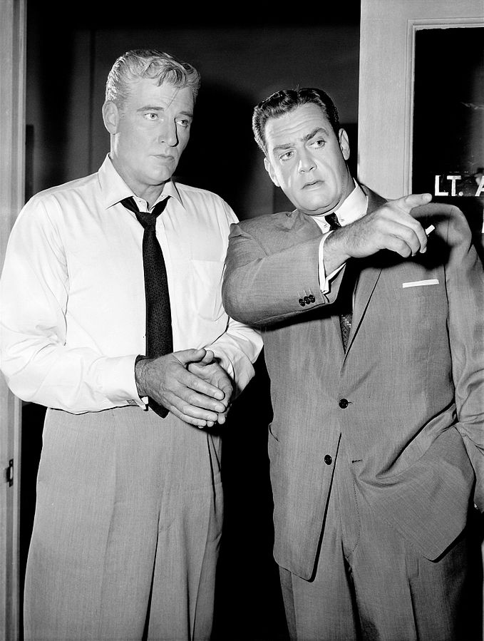 perry mason 1959, raymond burr, william hopper