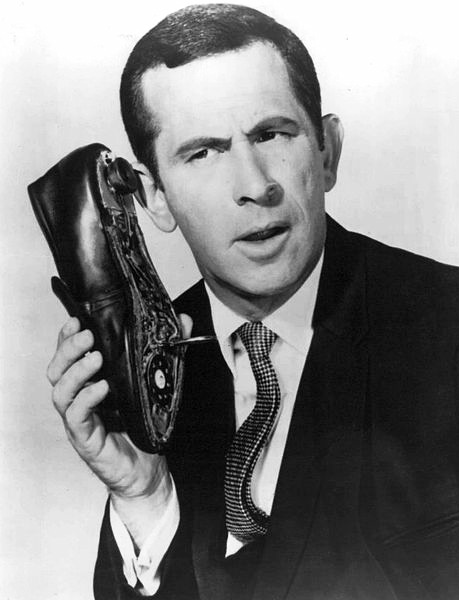 don adams 1968, american actor, 1960s television sitcoms, 1960s tv series, get smart agent 86, maxwell smart tv character, the shoe phone