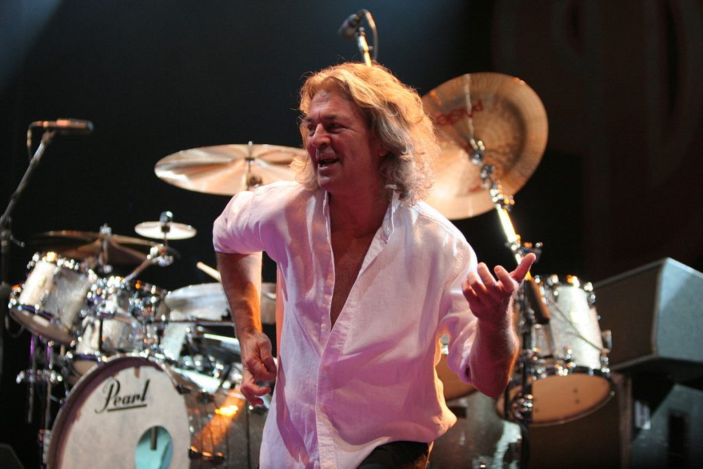 ian gillan 2005, deep purple lead singer, rock bands, rock music, senior citizen, older