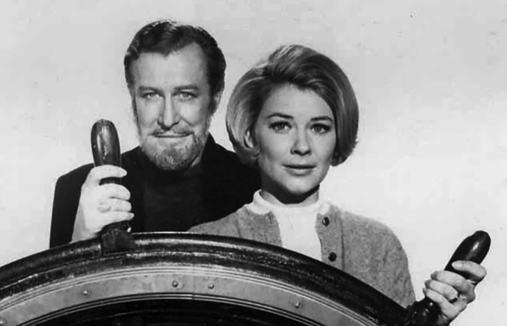 hope lange 1968, edward mulhare, american actors, 1960s television series, 1960s tv sitcoms, the ghost and mrs muir