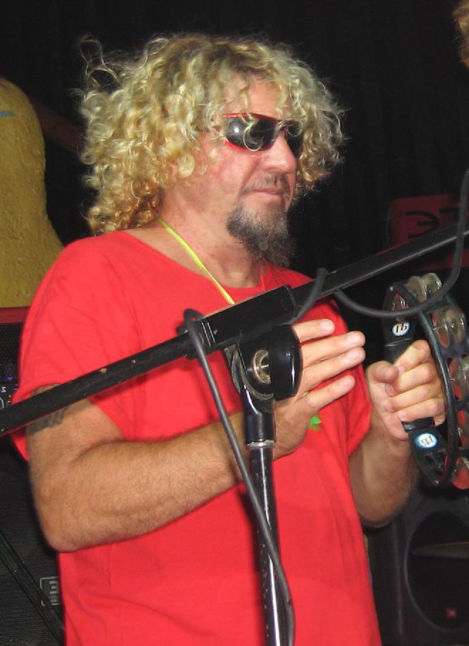 sammy hagar 2005, american singer, songwriter, rock musician, rock and roll hall of fame, older, senior citizen