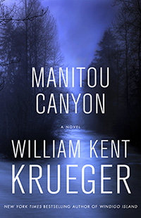 william kent krueger, american writer, mystery novels, sheriff cork oconnor series, maintou canyon book cover