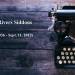 anne rivers siddons, born january 9th, died september 11th, american author, novelist, typewriter