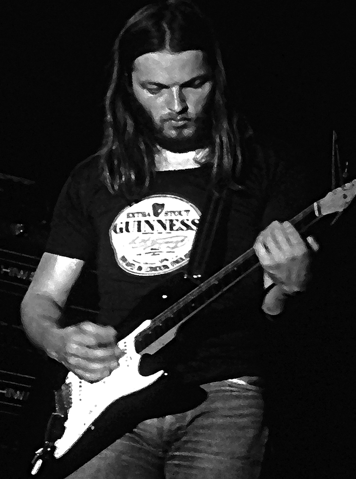 david gilmour 1970s, english rock musician, british rock guitarist, rock vocalist, lead singer pink floyd, pink floyd 1970s