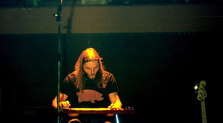 david gilmour 1977, english musician, steel lap guitar, david gilmour younger, british rock guitarist