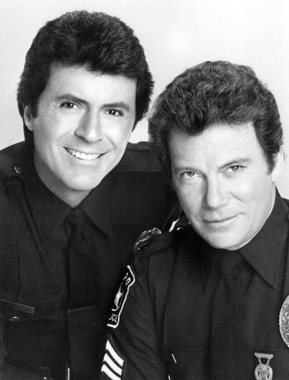 william shatner 1983, canadian actor, 1980s televison series, tj hooker, costar james darren