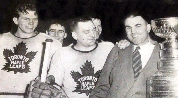 1951 stanley cup champions, nhl players, bill barilko, joe primeau, turk broda, toronto maple leafs team, national hockey league