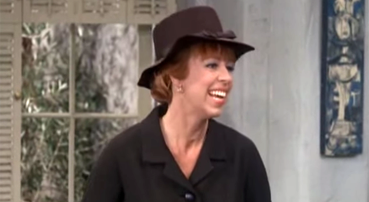 carol burnett 1966, american comedienne, comedic actress, 1960s television series, 1960s tv sitcoms, the lucy show guest star
