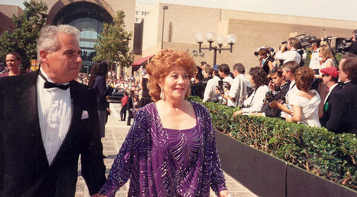 charlotte rae 1988, 40th primetime emmy awards, 50 plus years, senior citizen, american actress, facts of life mrs garrett