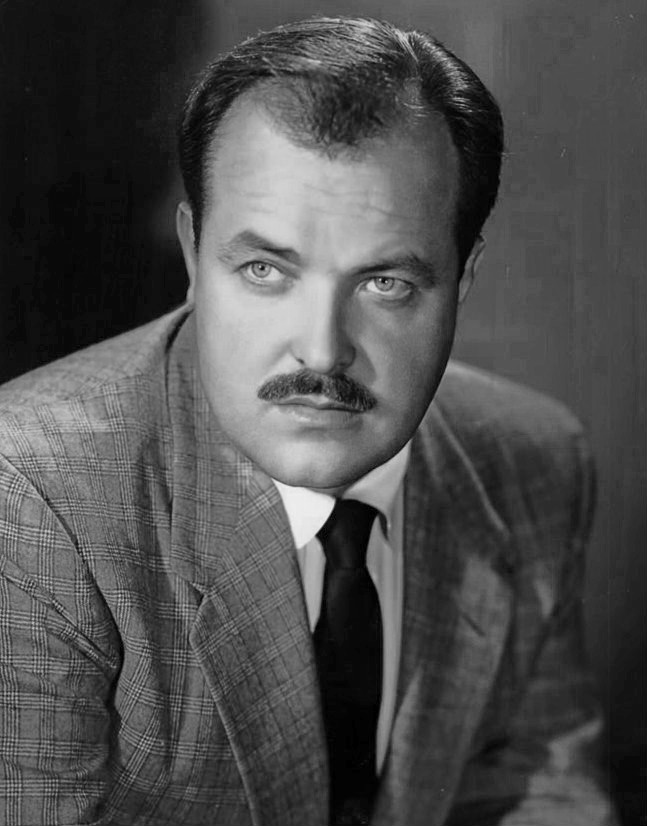 william conrad 1952, american actor, younger, 1940s movies, 1950s movies