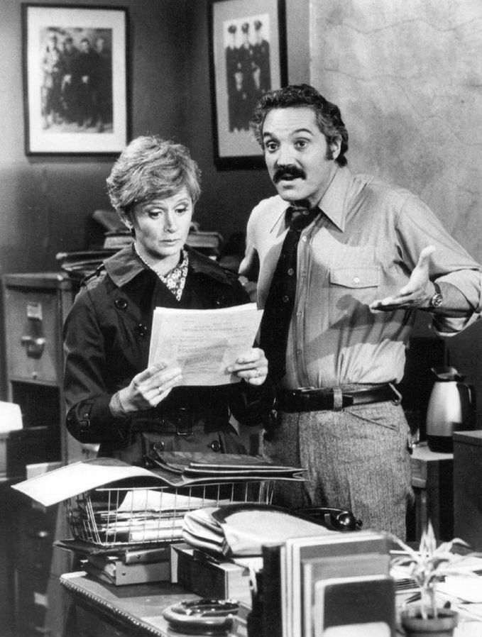 barbara barrie 1975, hal linden, barney miller, 1970s sitcoms, 1970s television shows, american actor, american actress