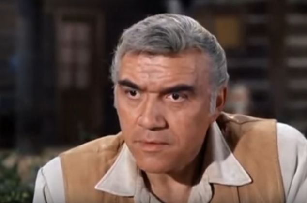 lorne greene 1960, canadian actor, american actor, bonanza tv show, ben cartwright, the cartwright family father, 1950s westerns, 1960s western tv shows, classic western television series