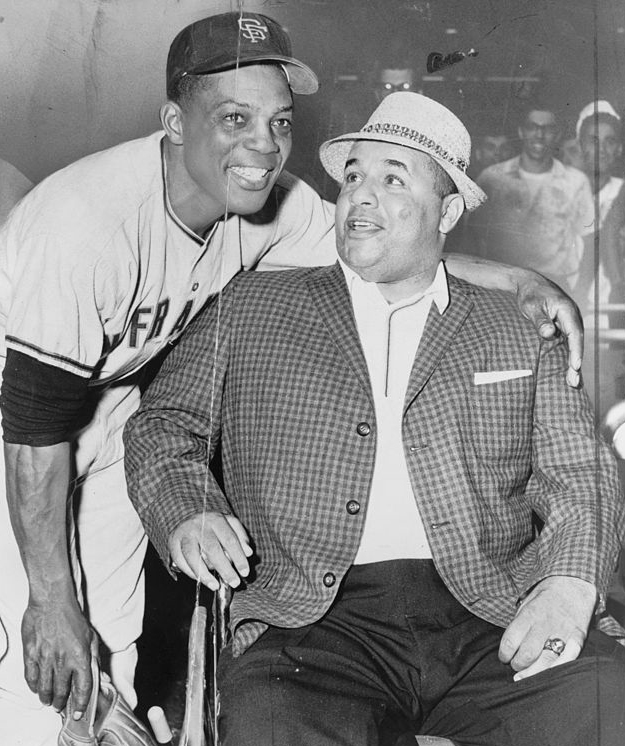 willie mays, roy campanella, 1961, american baseball players