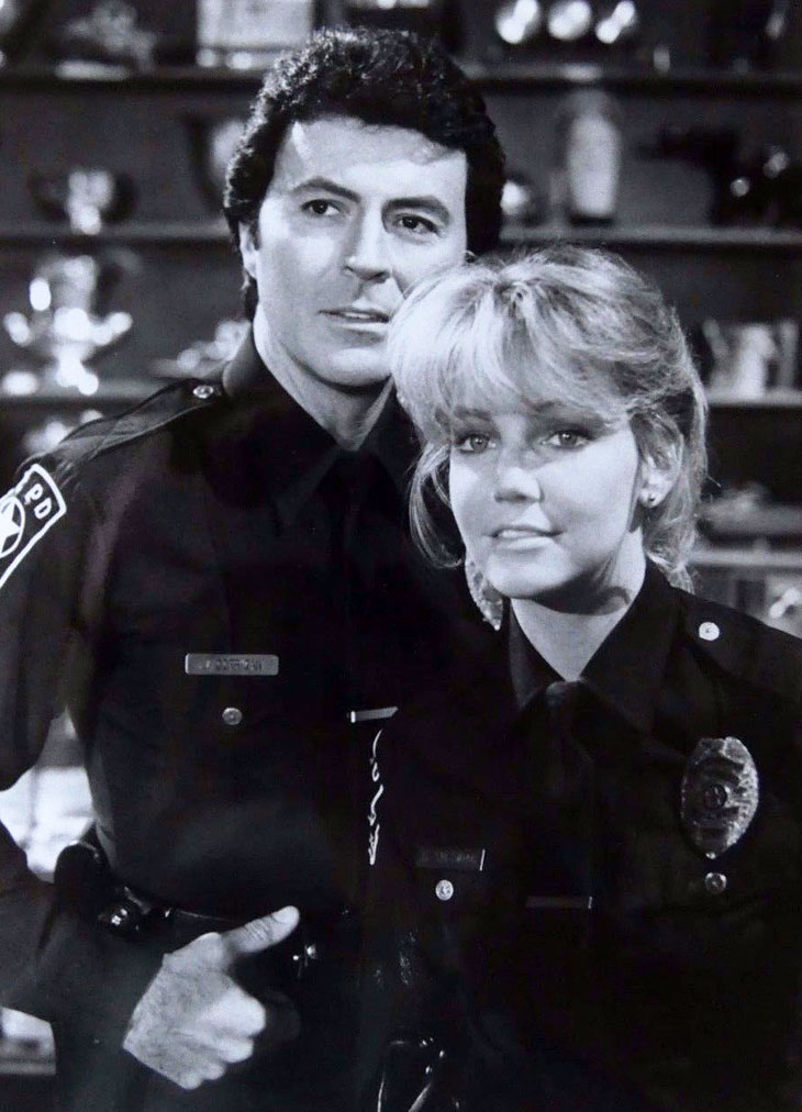 james darren 1983, heather locklear, american actors, 1980s television series, t j hooker, officer jim corrigan