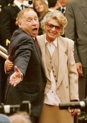 mel brooks 1991, wife anne bancroft, married, american actors, comedians