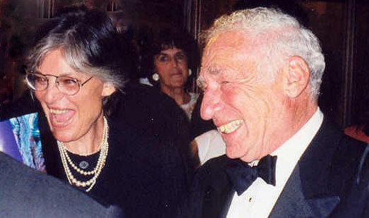 mel brooks 1997, anne bancroft, married, senior couple, american actors