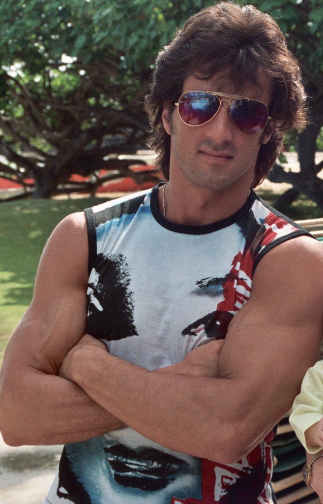 sylvester stallone 1984, american actor, stallone 1980s, action movie star