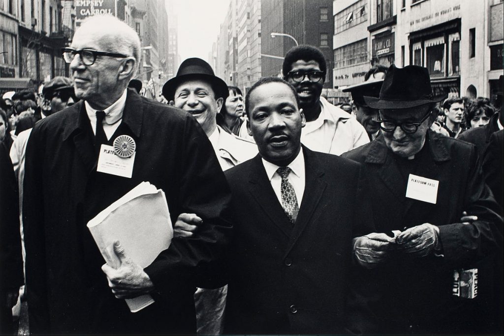 dr benjamin spock, dr martin luther king, peace activists, 1967