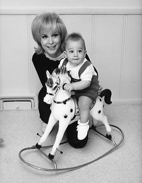 barbara eden 1966, son matthew ansara, american actress, 1960s television series, 1960s tv sitcoms