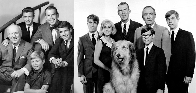 my three sons, cast, 1962, 1967, my three sons, fred macmurray, steven douglas, tim considine, mike douglas, don grady, robbie douglas, stanley livingston, chip douglas, ernie douglas, barry livingston, william frawley, bub ocasey, beverly garland, barbara harper, katie miller, tina cole, dodie douglas, dawn lyn, william demarest, uncle charley