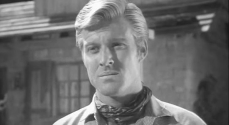robert redford 1960, american actor, younger, 1960s television series, 1960s tv guest star, tate comanche scalps guest star