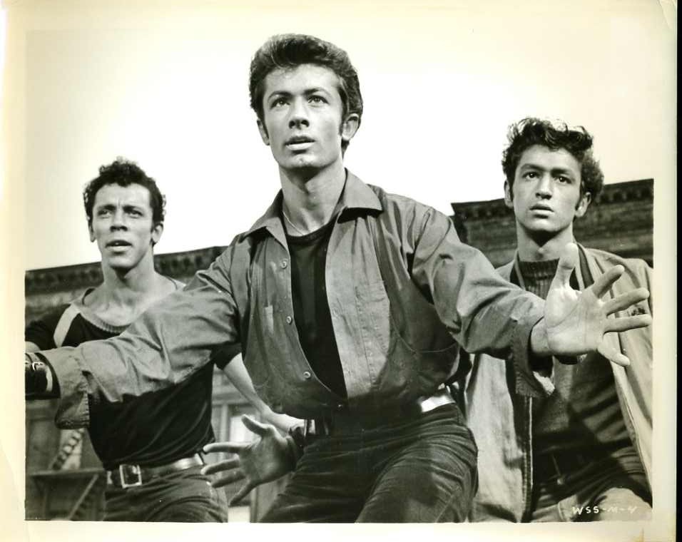 george chakiris 1961, west side story, 1960s movie musicals, american actor, singer, dancer