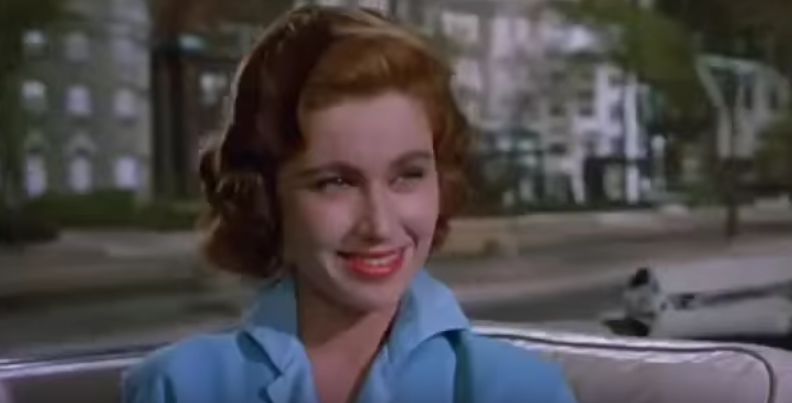 pat crowley 1956, american actress, 1950s movies, 1950s comedies, lewis and martin movies, hollywood or bust