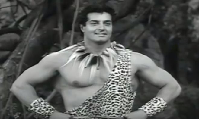 peter lupus 1962, american bodybuilder, mr hercules, actor, 1960s television shows, guest star, the jack benny program, tarzan