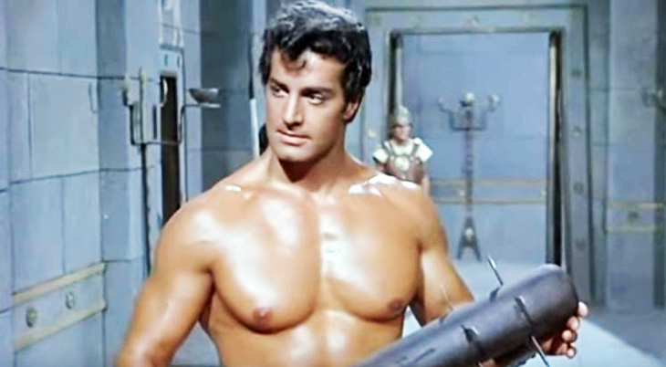 peter lupus 1964, american body builder, actor, 1960s movies, hercules and the tyrants of babylon