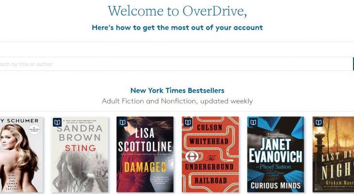 techboomers, technology for seniors, older adults, seniors technology, internet for seniors, technology tips for seniors, overdrive, what is overdrive, how to use overdrive, overdrive tips for seniors, borrow library books online, borrowing ebooks online