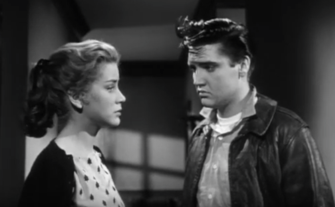 dolores hart 1958, elvis presley, 1950s movies, king creole, 1950s movie star