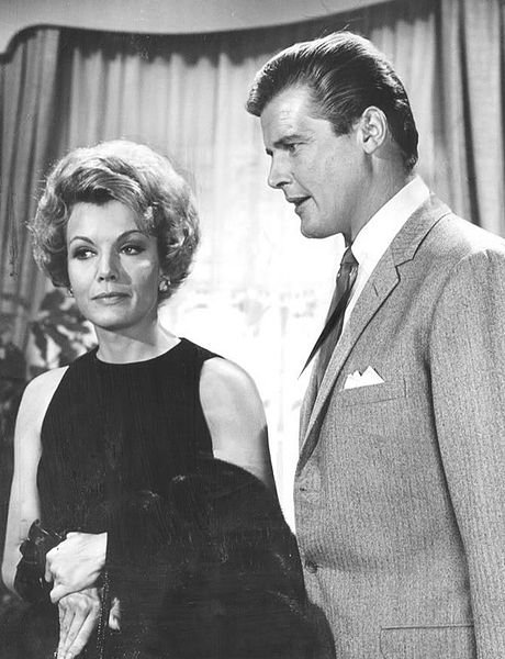 roger moore 1965, english actor, the trials of obrien, guest stars, joanna barnes, 1960s television