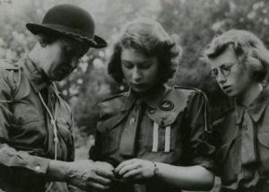 princess elizabeth 1942, queen elizabeth, girl guides