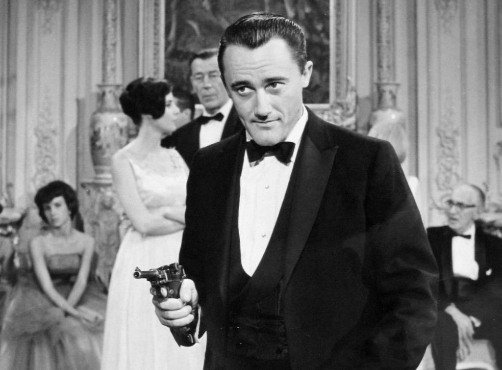 robert vaughn 1964, british actor, english actor, 1960s television series, the man from uncle, napoleon solo, younger