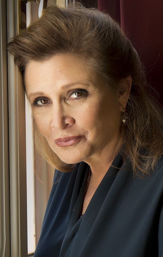 carrie fisher 2013, american actress, screenwriter, novelist