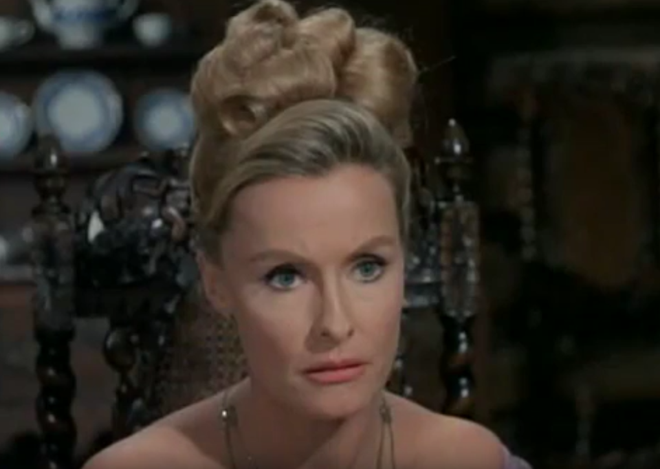 dina merrill 1965, american actress, american heiress, 1960s television series, daniel boone, younger