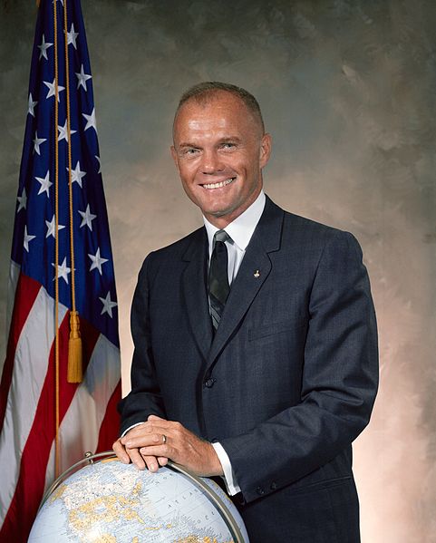 john glenn 1964, american astronaut, american politician, first man to walk on the moon