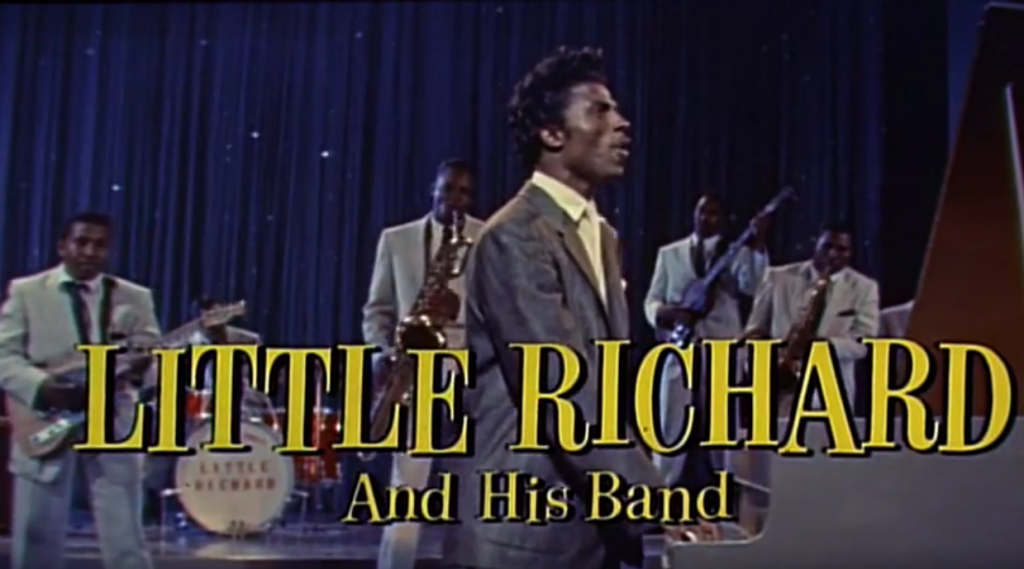 little richard 1956, american rock singer, rock and roll music, 1950s movie musicals, the girl cant help it