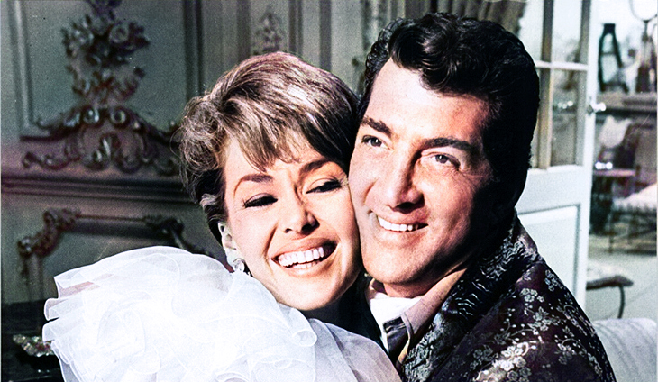barbara rush, dean martin, film stars, classic movies, robin and the 7 hoods, actress, actor, 1964